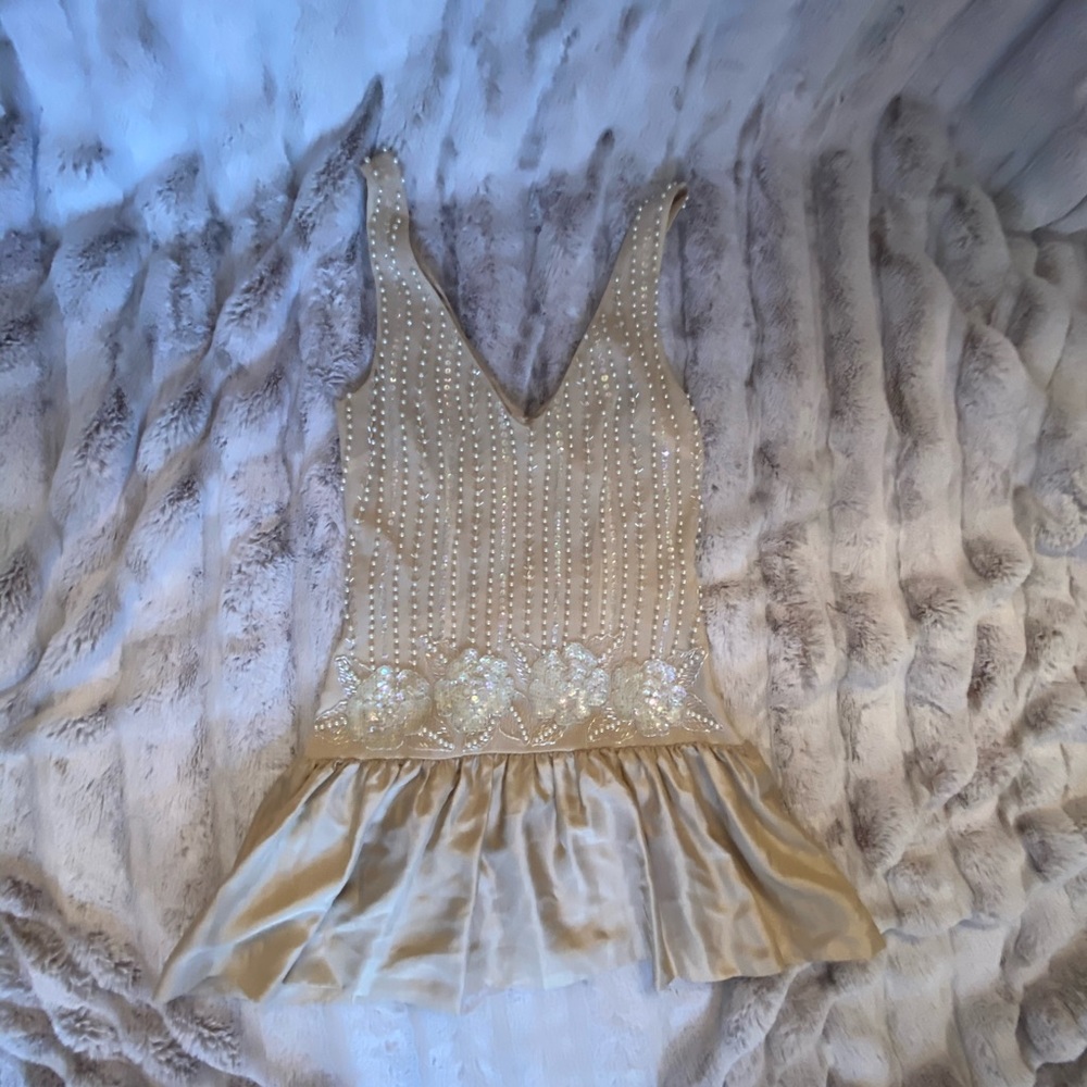 Beautiful Marciano tan dress